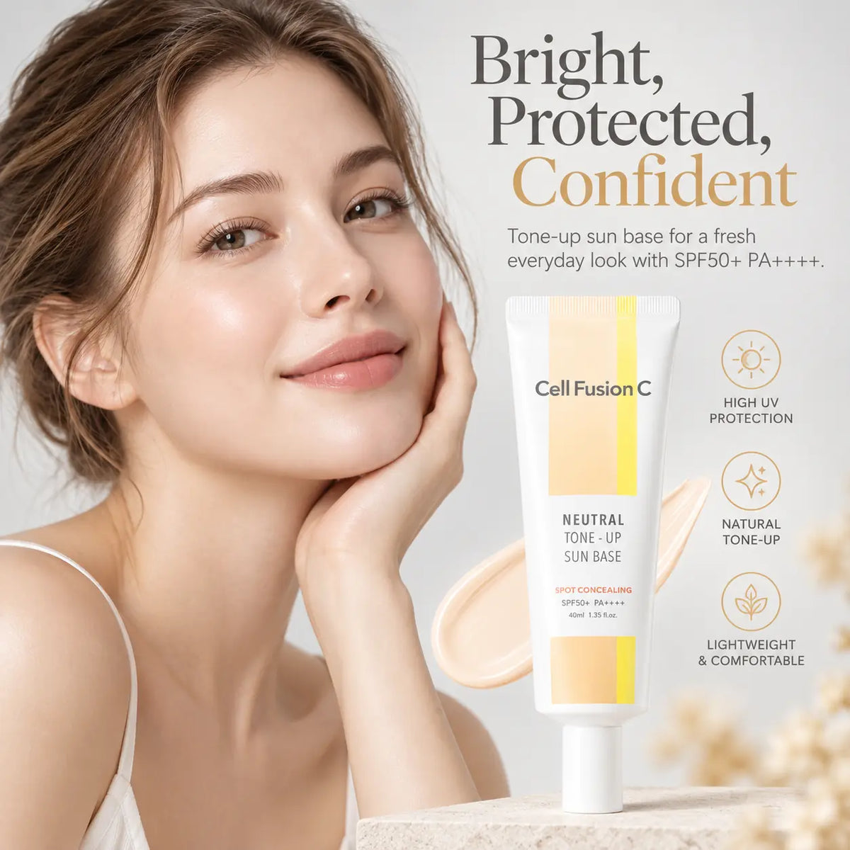 Cell Fusion C Neutral Tone Up Sun Base SPF50+ PA++++ 40ml