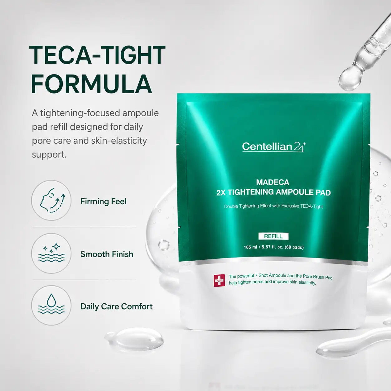 Centellian24 Madeca Double Tightening Ampoule Pad Refill 60pcs