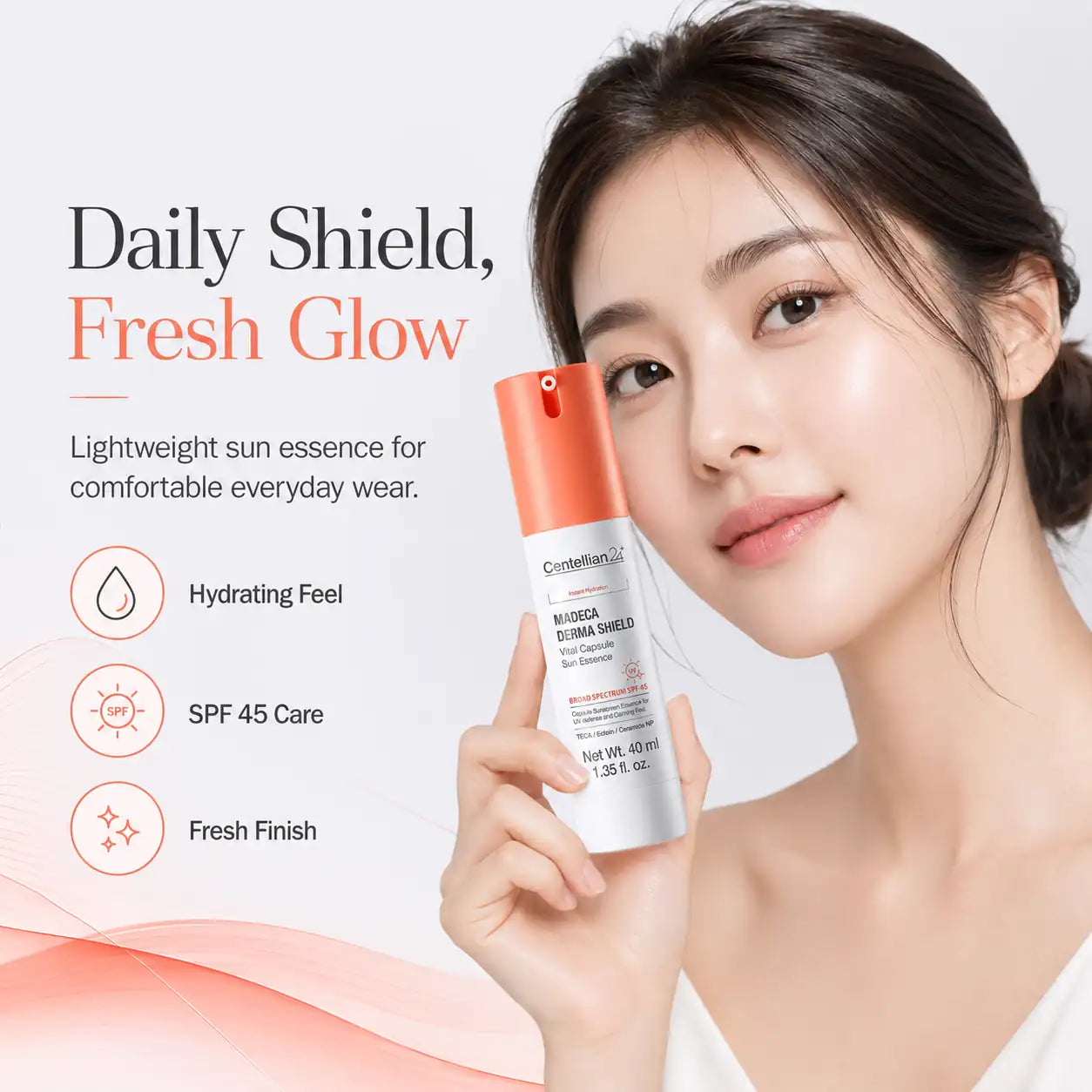 Centellian24 Derma Shield Vital Capsule Sun Essence 40ml