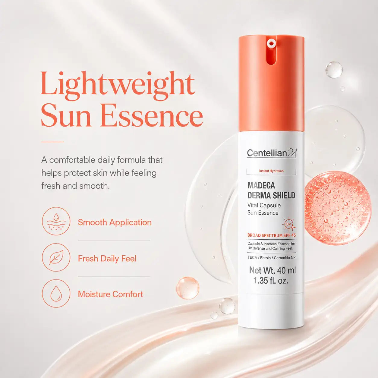 Centellian24 Derma Shield Vital Capsule Sun Essence 40ml