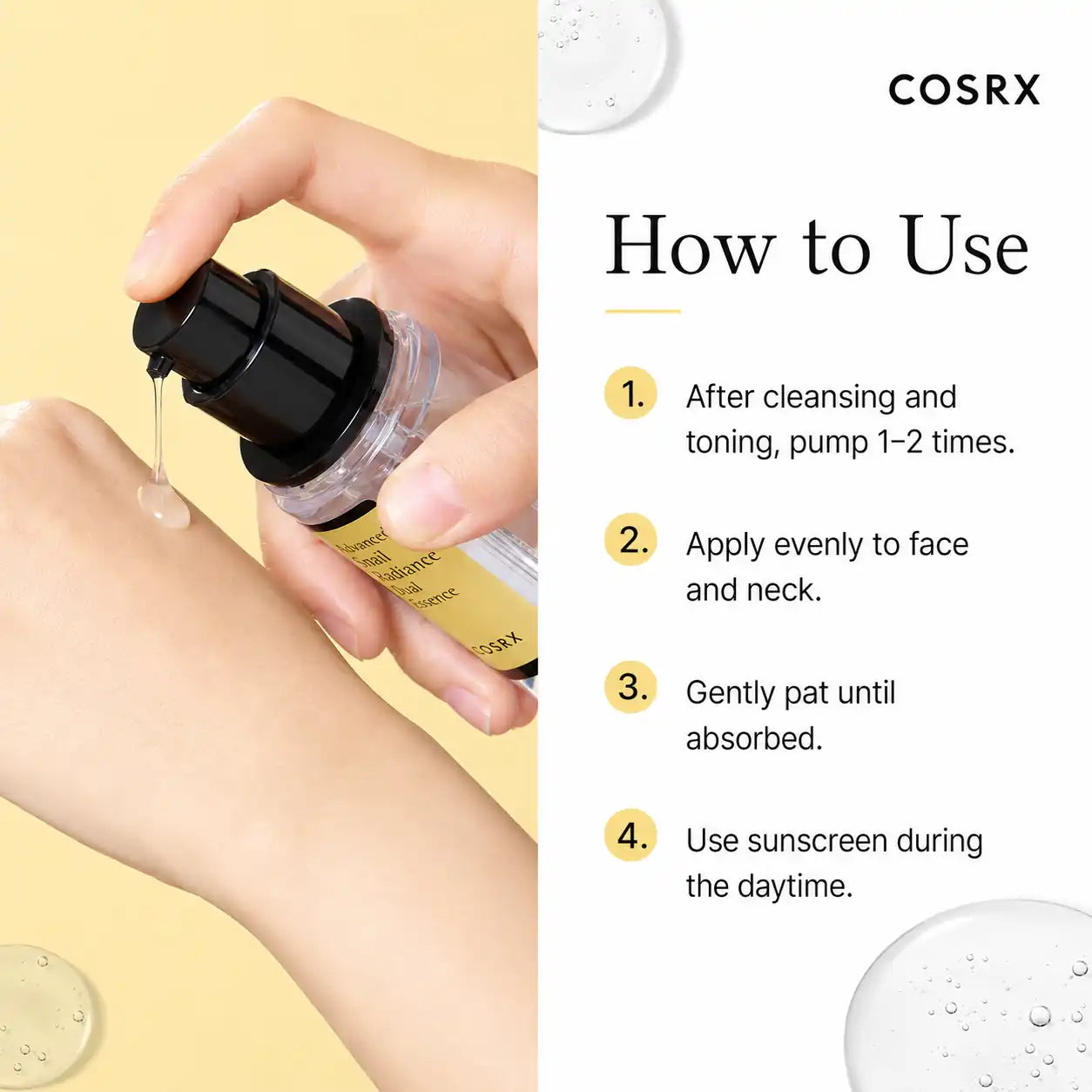 COSRX Advanced Snail Radiance Dual Essence 80ml