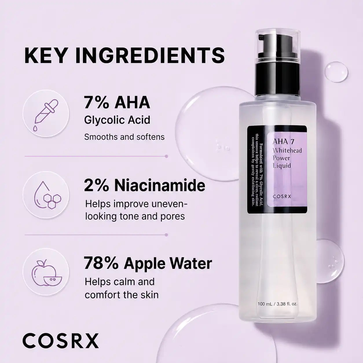 COSRX AHA 7 Whitehead Power Liquid 100ml