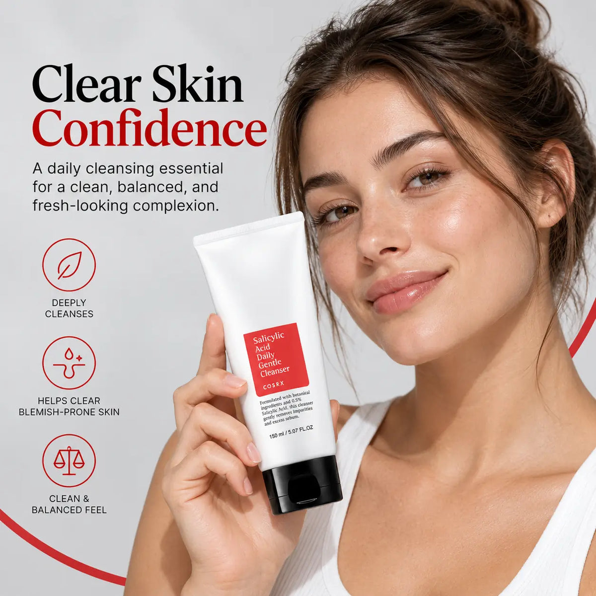 COSRX Salicylic Acid Daily Gentle Cleanser 150ml