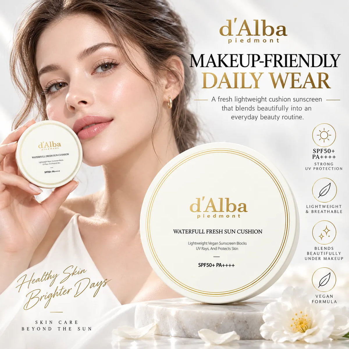 d'Alba Waterfull Fresh Sun Cushion 25g