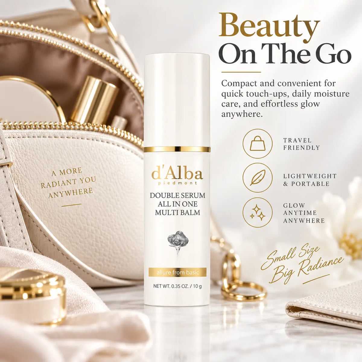 d'Alba Double Serum All-in-One Muiti Balm 10g