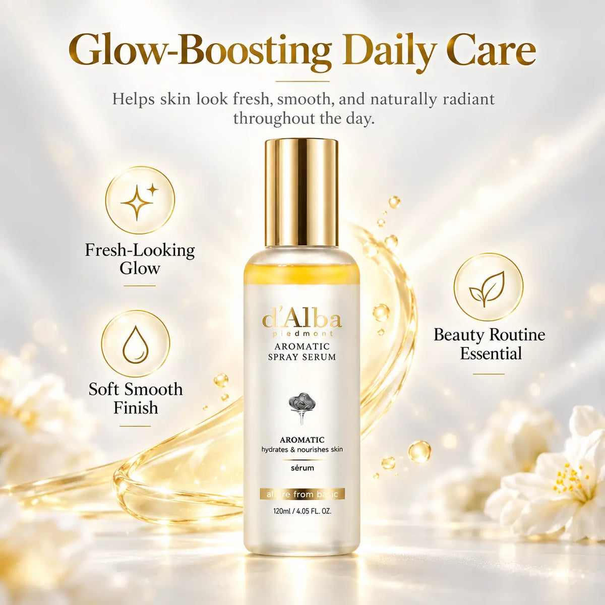 d'Alba White Truffle First Aromatic Spray Serum 120ml