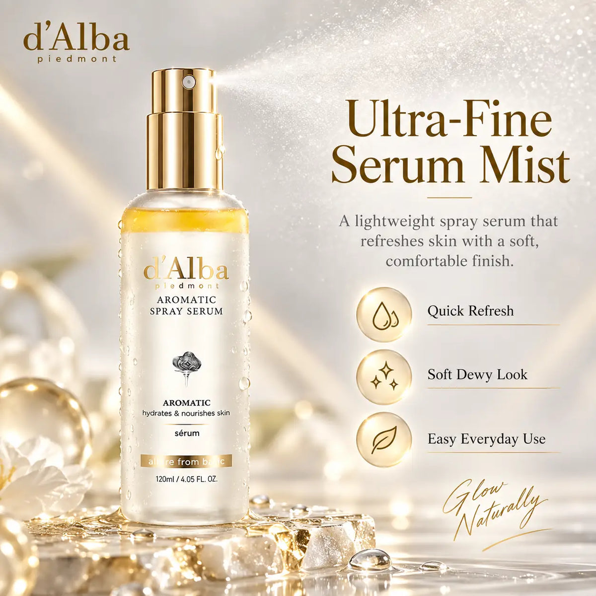 d'Alba White Truffle First Aromatic Spray Serum 120ml
