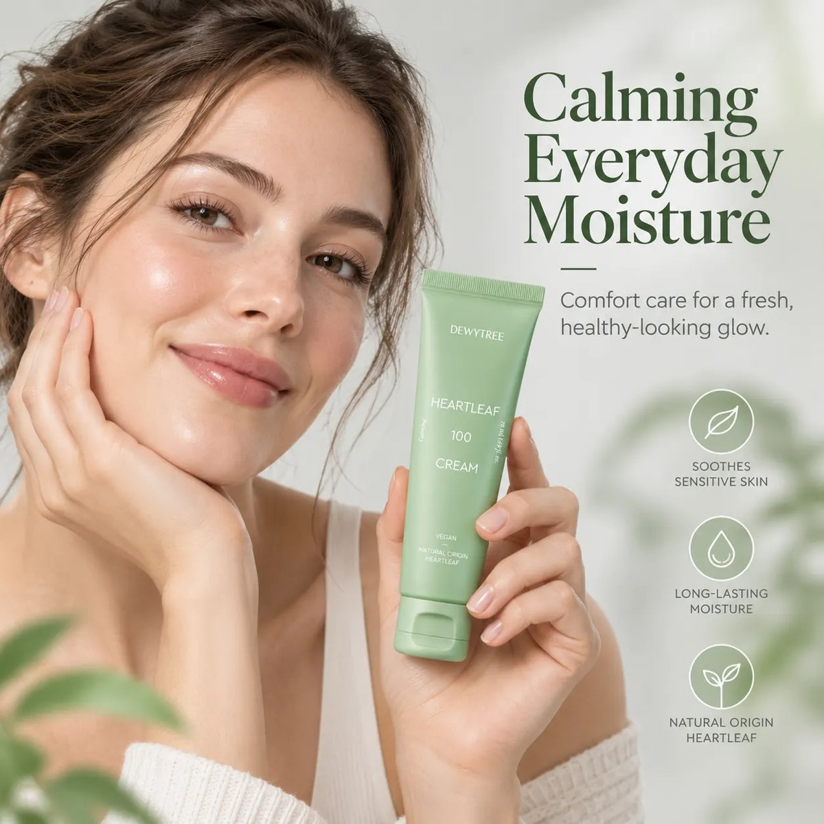 DEWYTREE Heartleaf 100 Cream 50ml