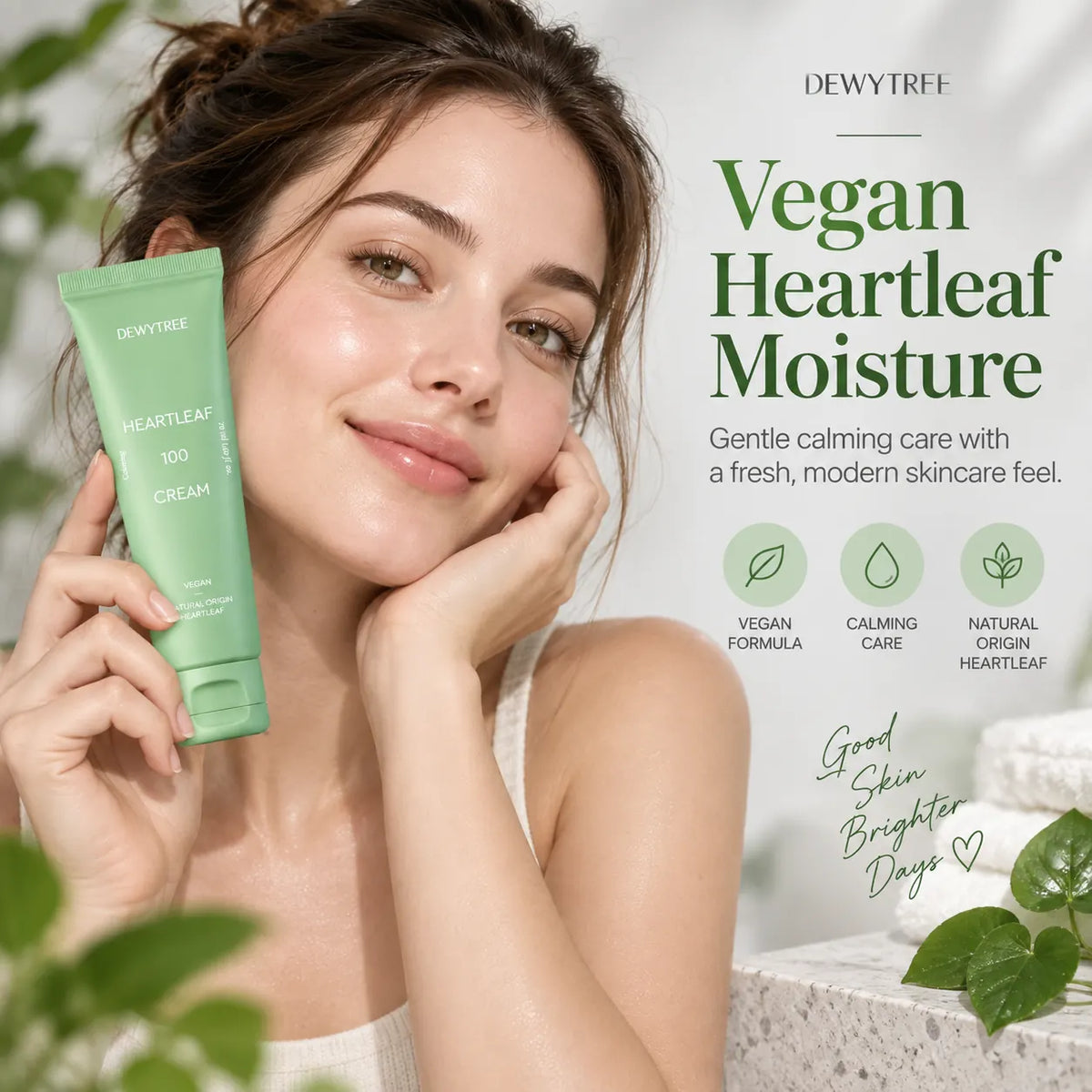 DEWYTREE Heartleaf 100 Cream 50ml