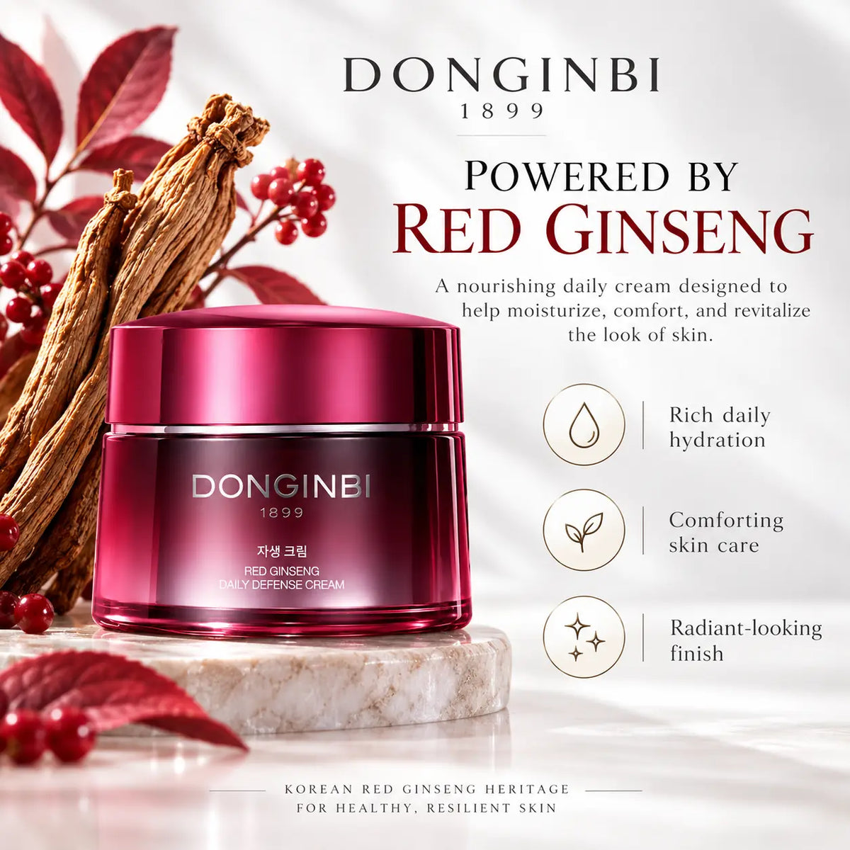 Donginbi Red Ginseng Daily Defense Cream 25ml