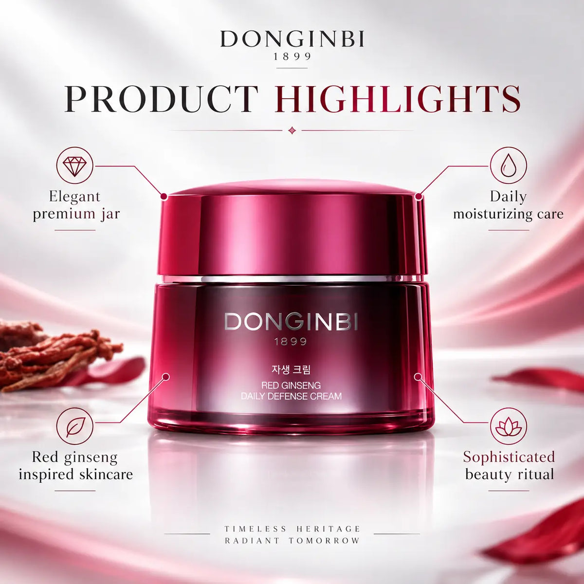 Donginbi Red Ginseng Daily Defense Cream 25ml