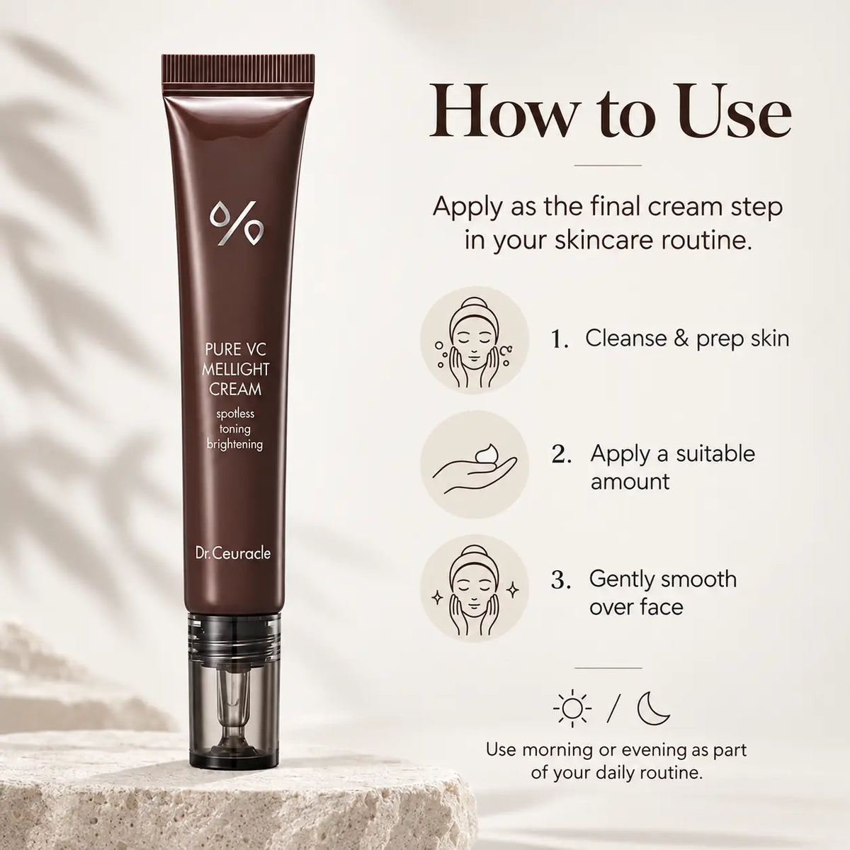 Dr. Ceuracle Pure Vc Mellight Cream 20g