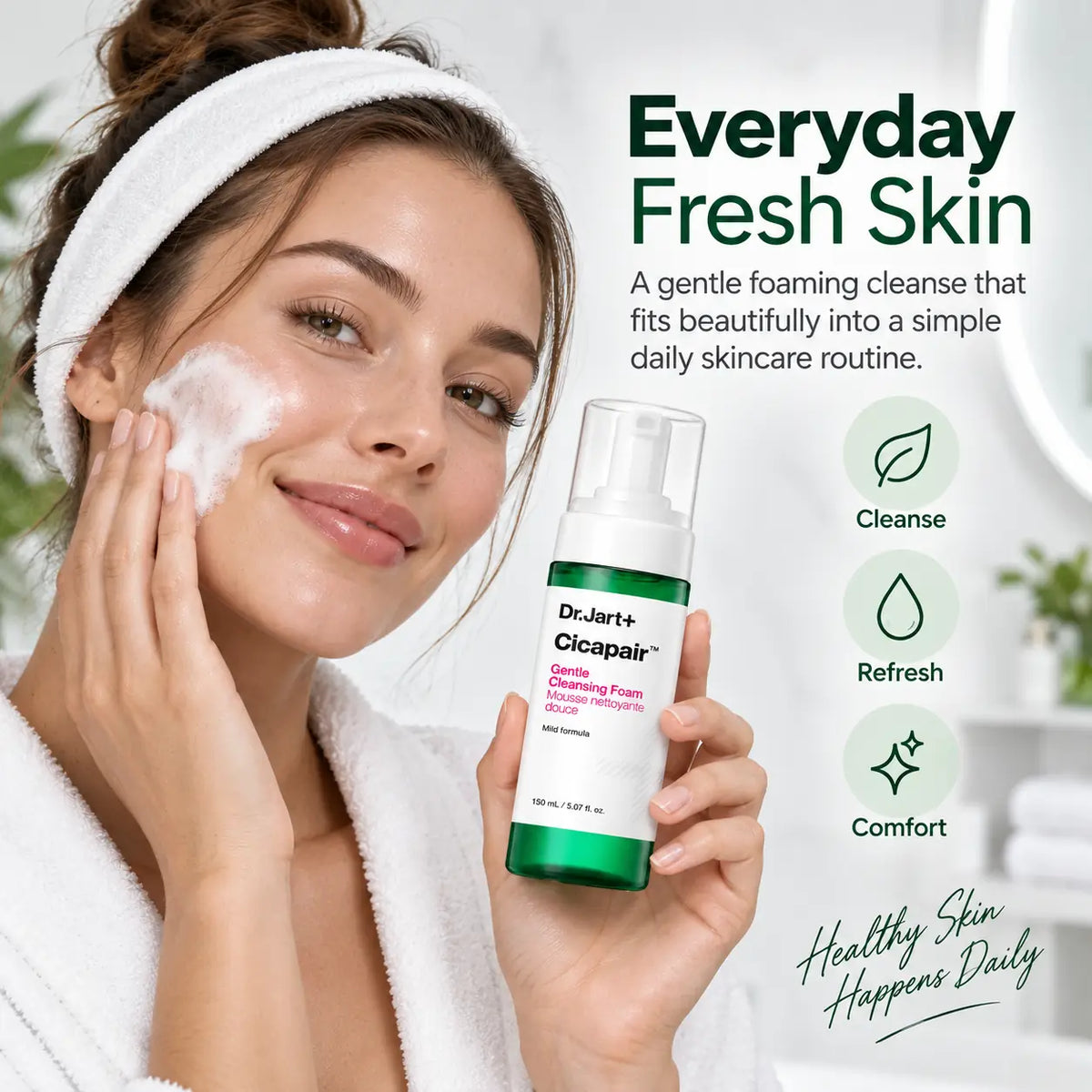 Dr. Jart+ Cicapair Gentle Foam Cleanser 150ml