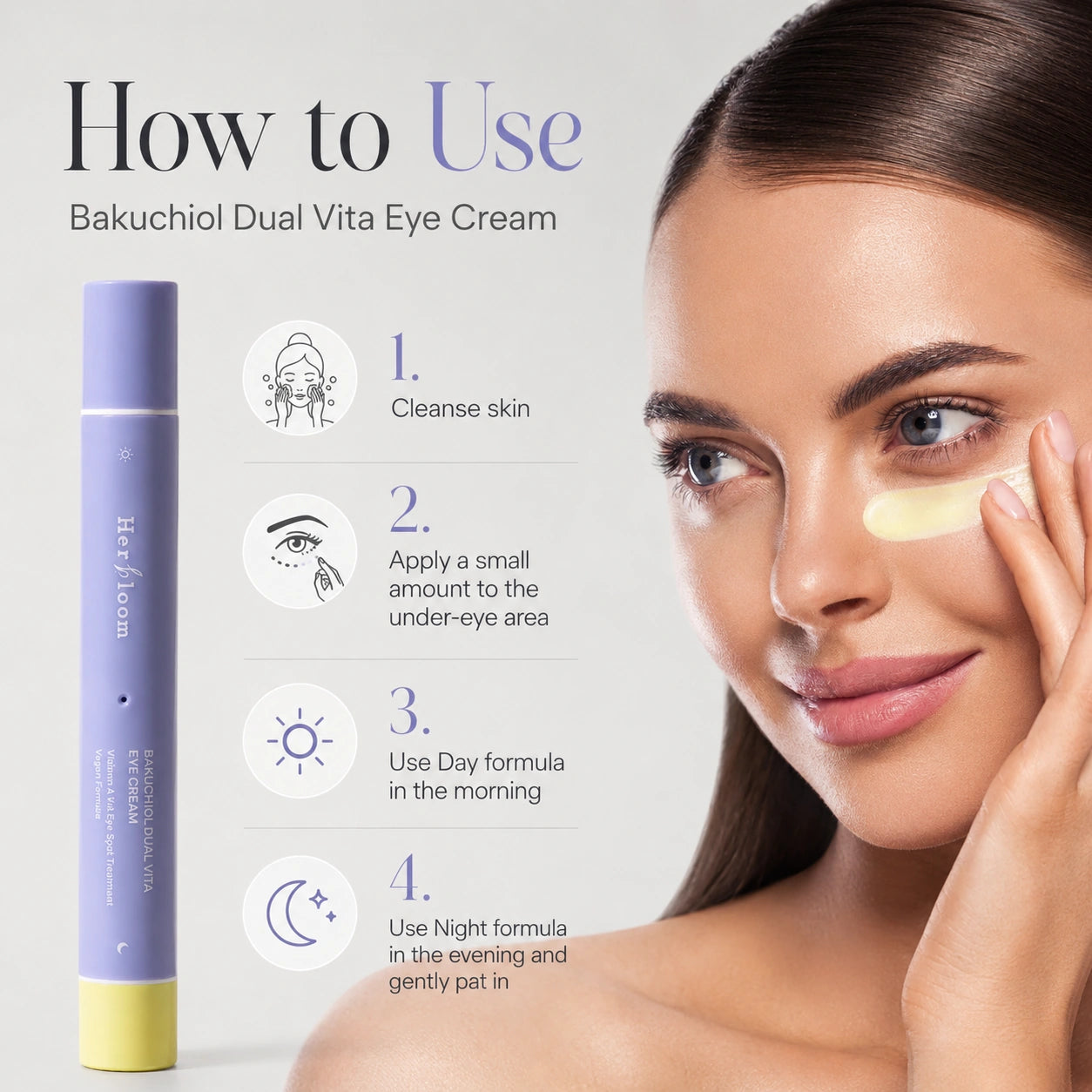 HERBLOOM Bakuchiol Vita Eye Cream 30ml