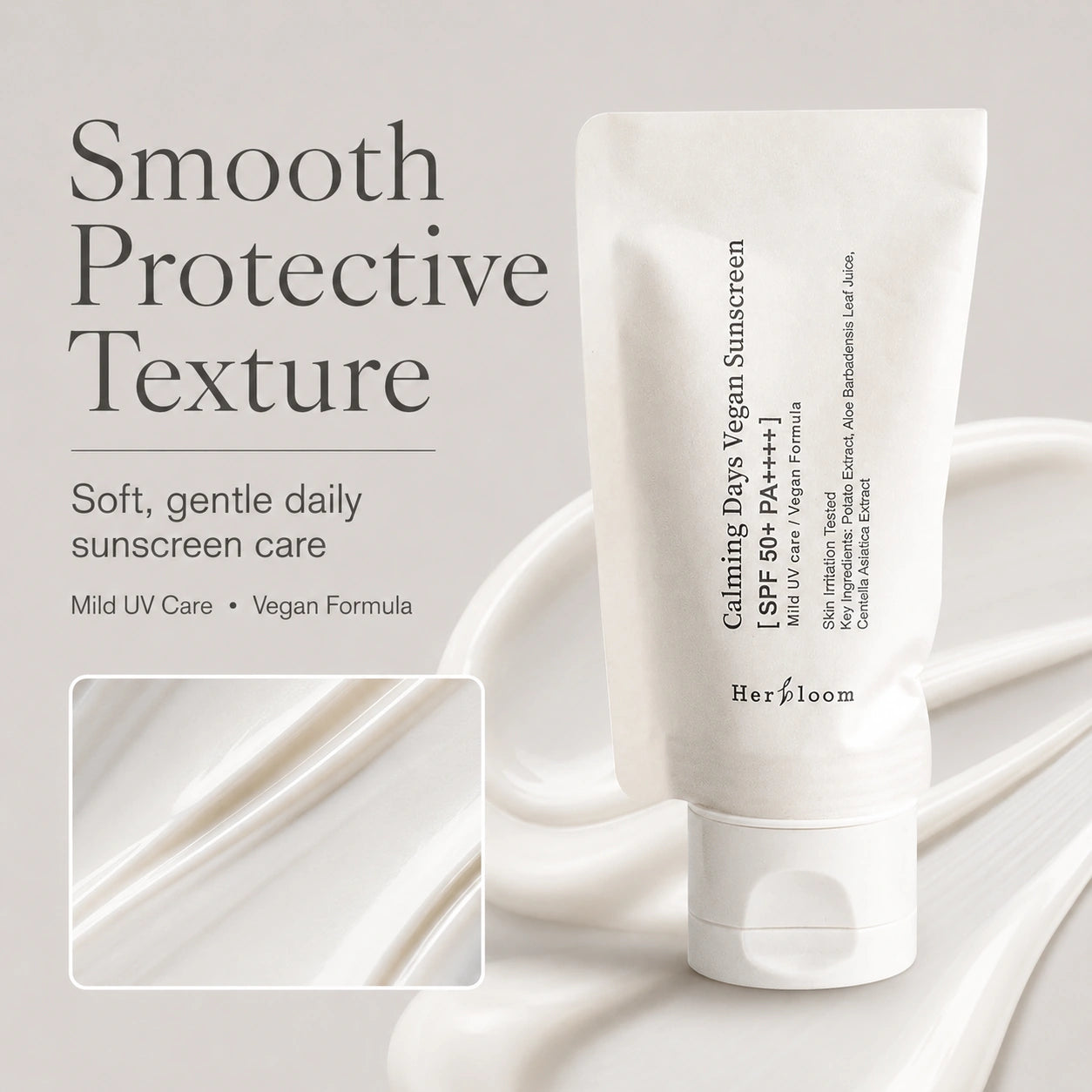 HERBLOOM Calming Days Vegan Sunscreen SPF50 50ml