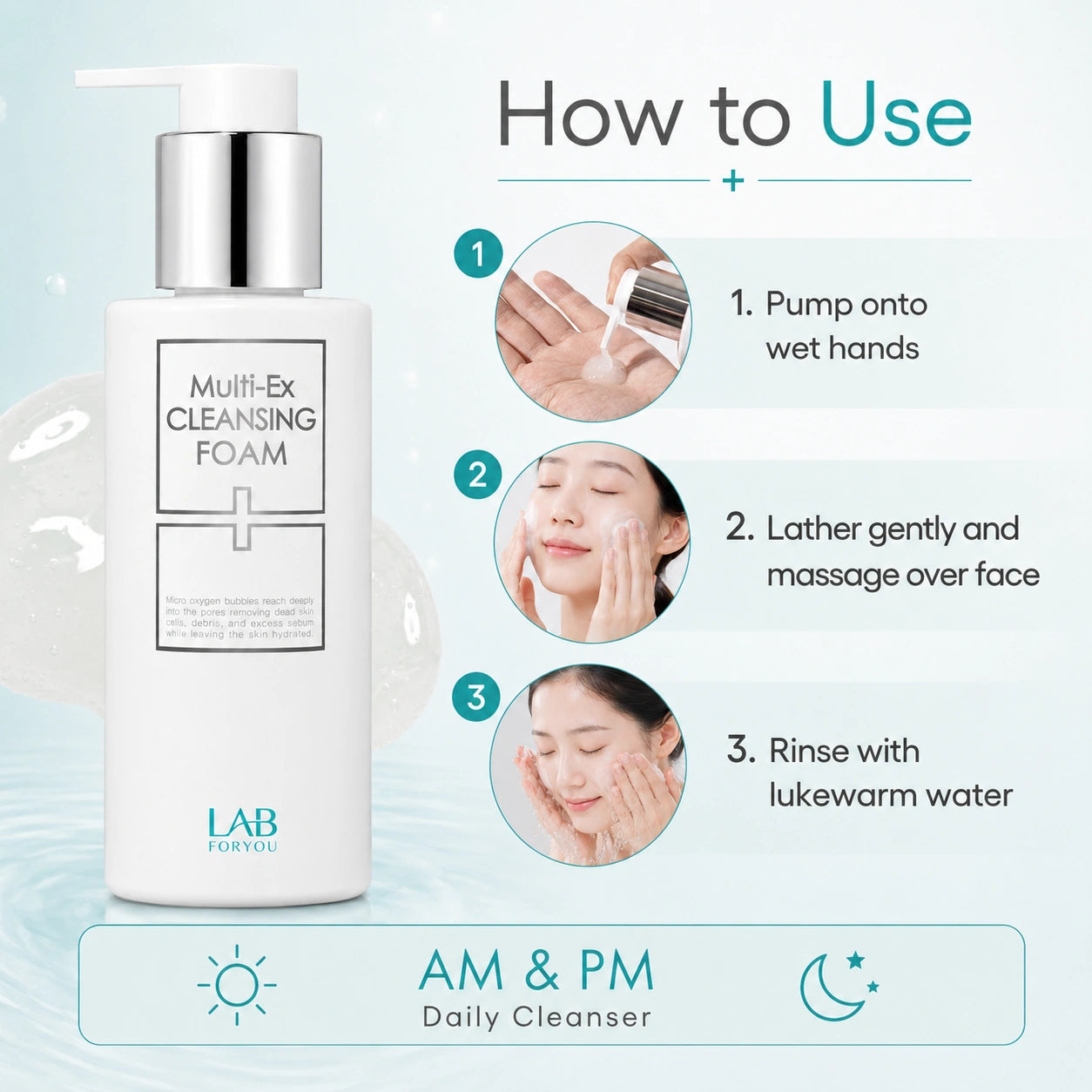 LAB FOR YOU Multi Ex Cleansing Foam 150ml