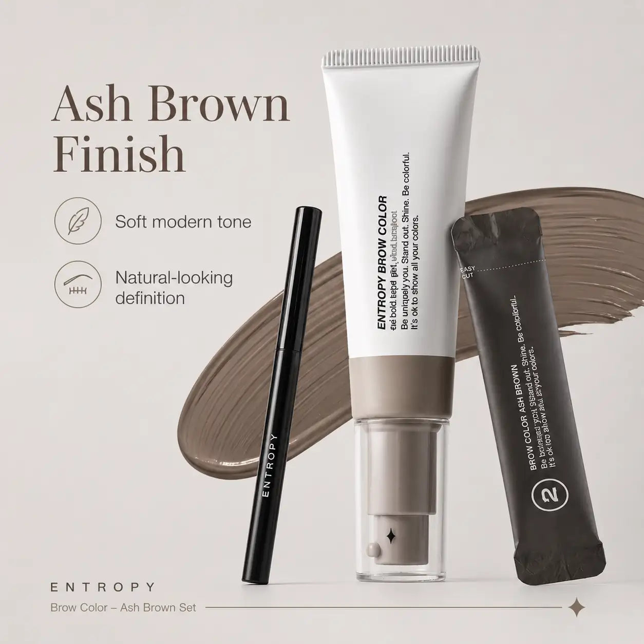 Entropy Brow Color Ash Brown 38g