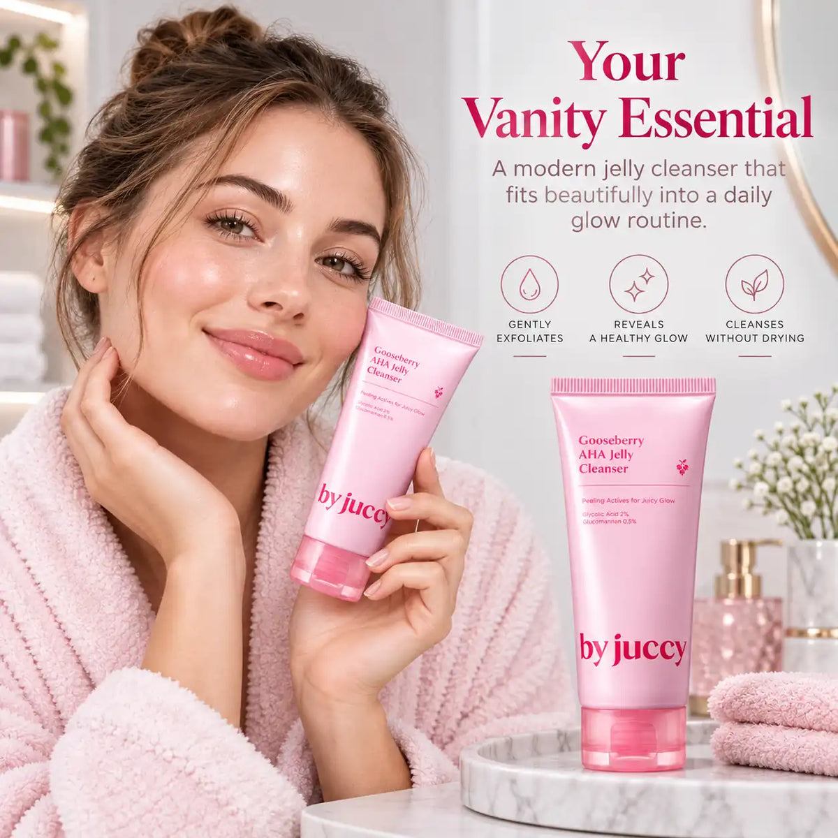 By Juccy Gooseberry AHA Jelly Cleanser 120ml