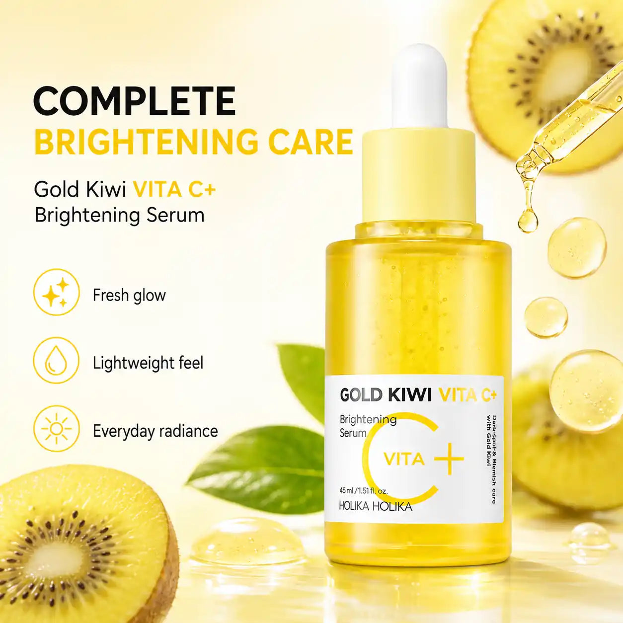 Holika Holika Gold Kiwi Vita C Brightening Serum 45ml