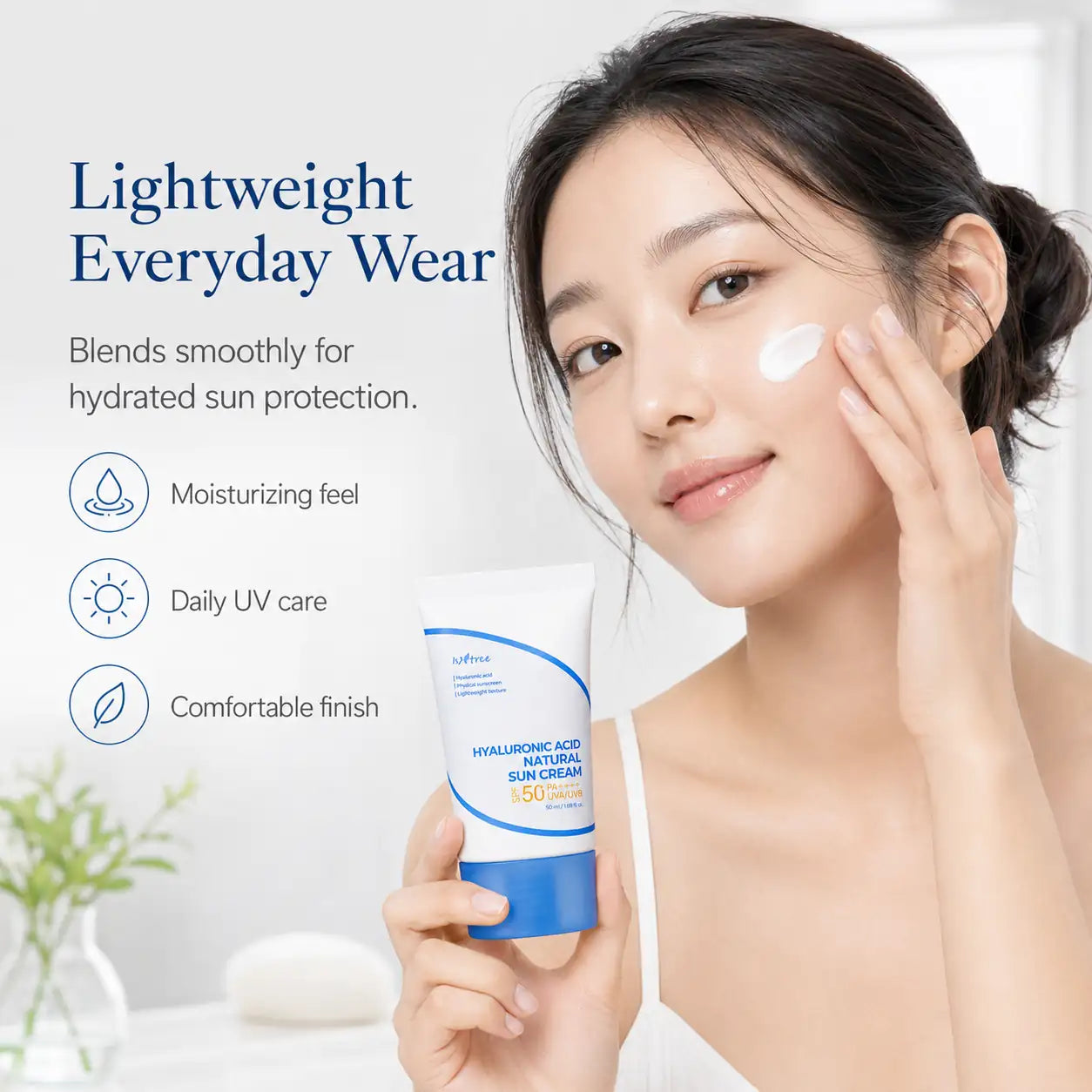 Isntree Hyaluronic Acid Natural Sun Cream SPF 50ml