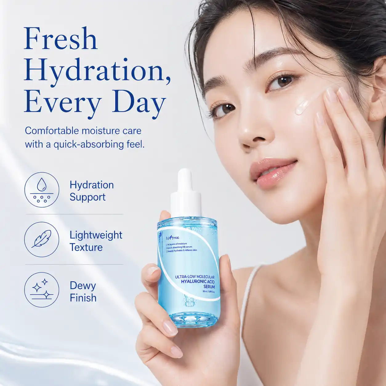 Isntree Ultra Low Molecular Hyaluronic Acid Serum 50ml