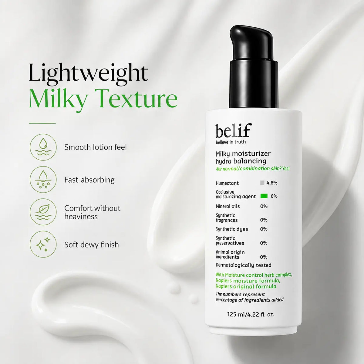 belif Milky Moisturizer Hydra Balancing 125ml