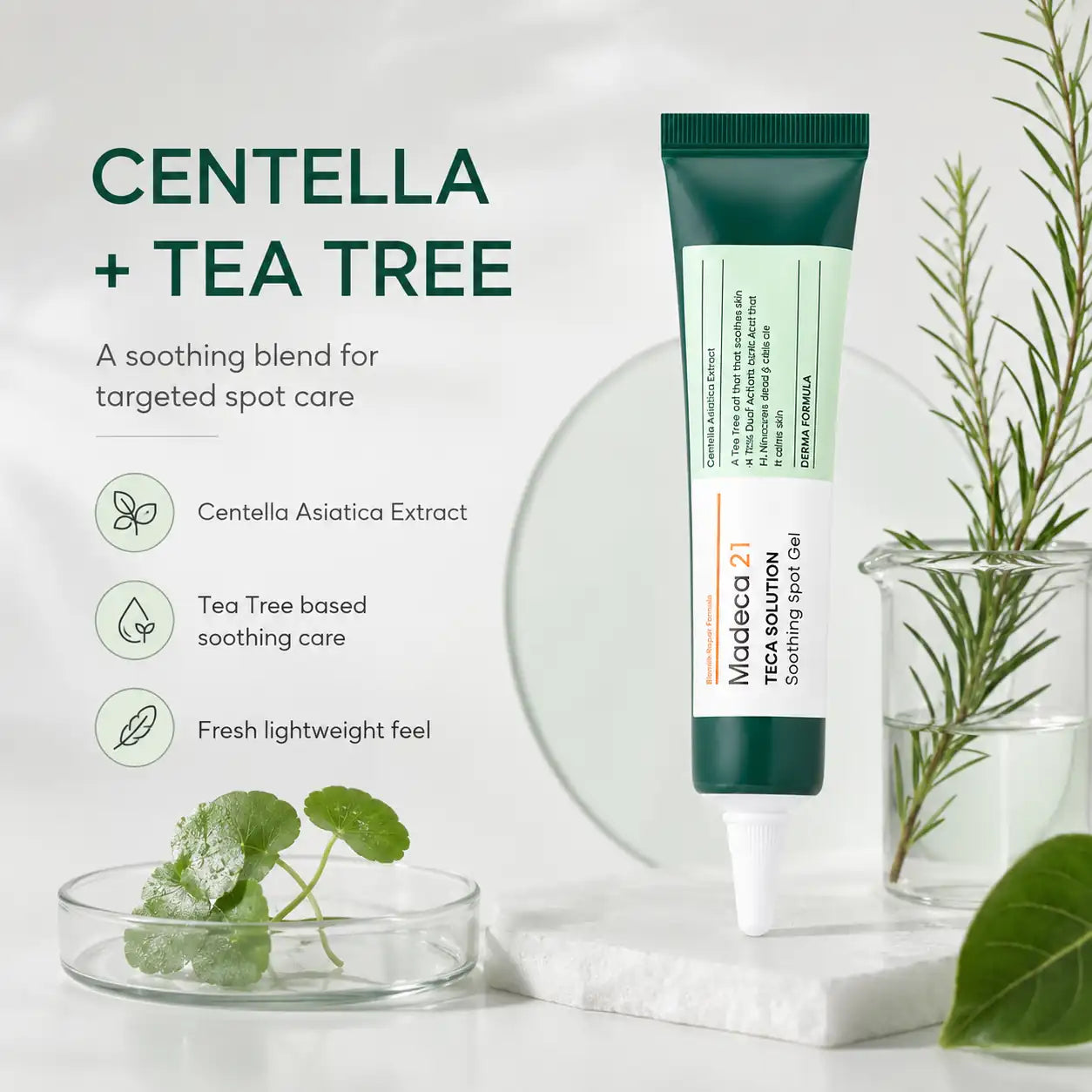 Madeca21 Teca Solution Soothing Spot Gel 15ml