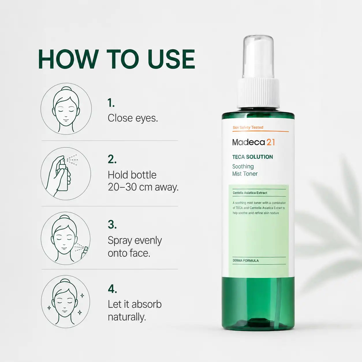 Madeca21 Teca Solution Soothing Mist Toner 200ml