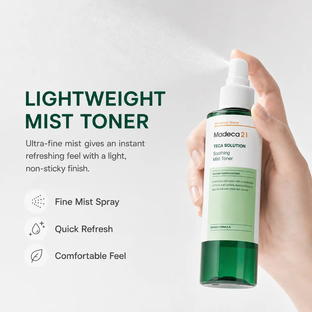 Madeca21 Teca Solution Soothing Mist Toner 200ml