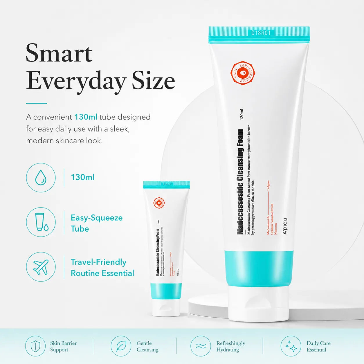 A'pieu Madecassoside Cleansing Foam 130ml