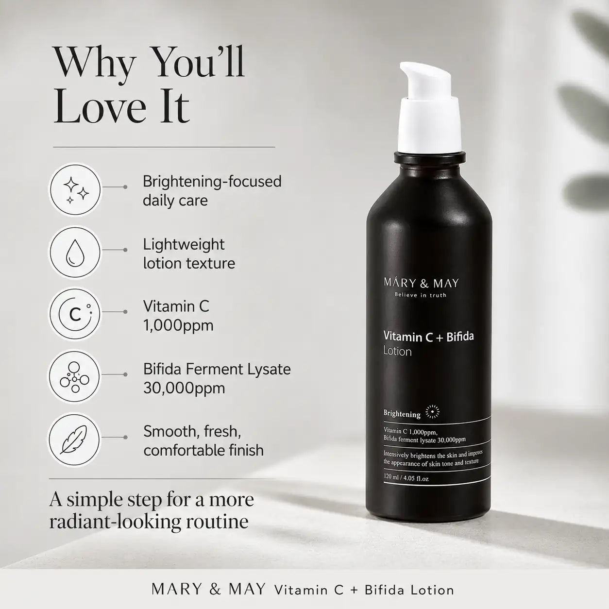 Mary&May Vitamin C Plus Bifida Lotion 120ml