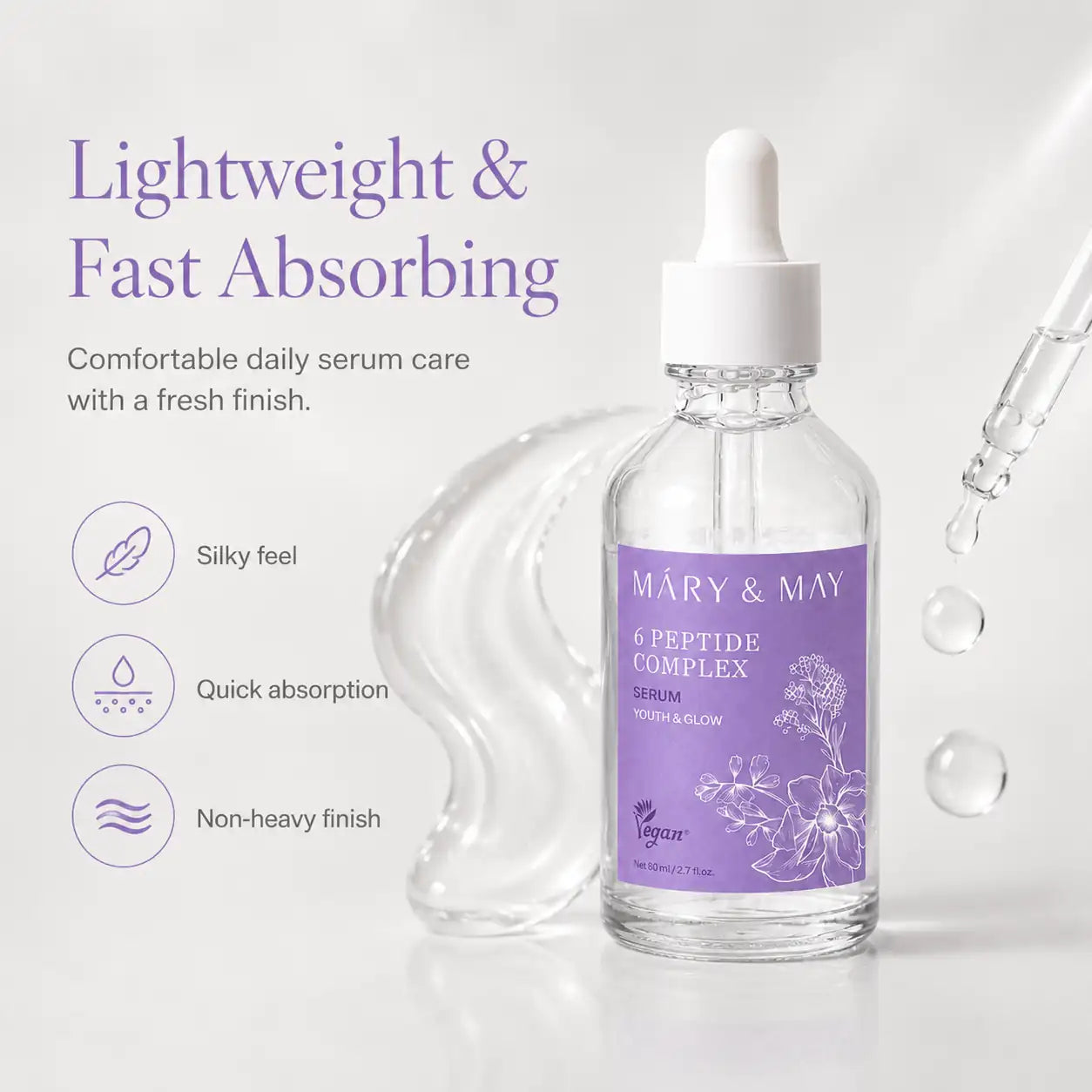 Mary&May 6Peptide Complex Serum 80ml
