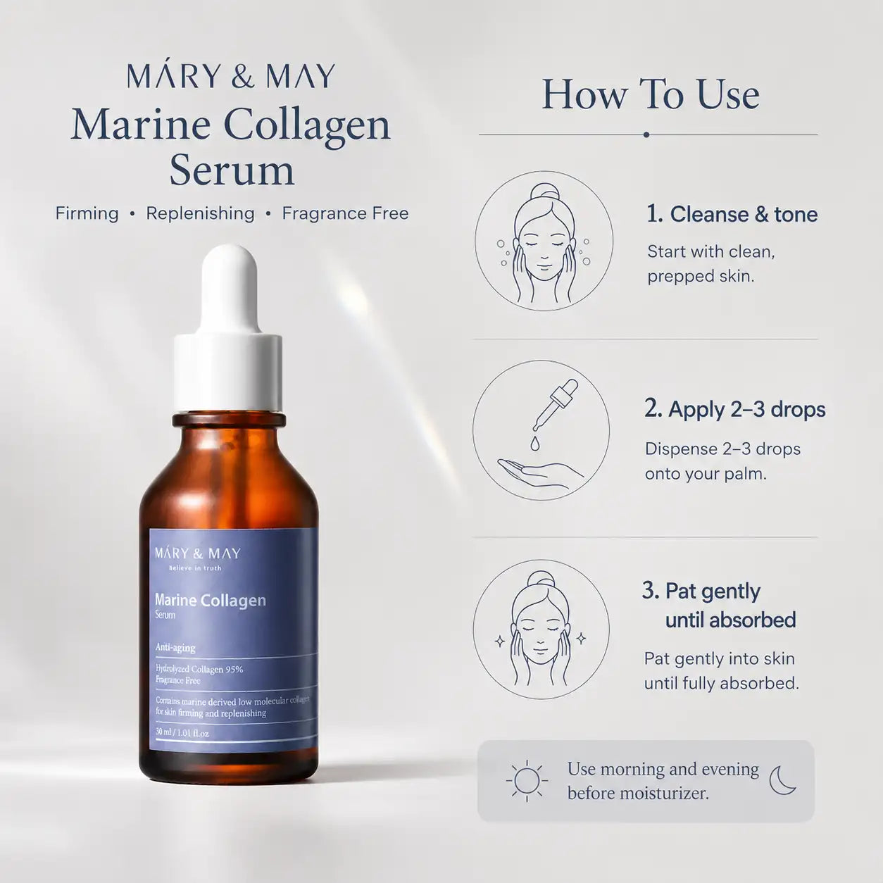 Mary&May Marine Collagen Serum 30ml