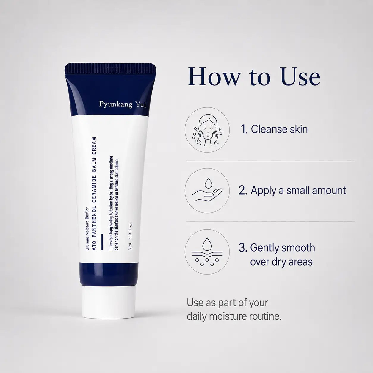 Pyunkang Yul Ato Panthenol Ceramide Balm Cream 30ml