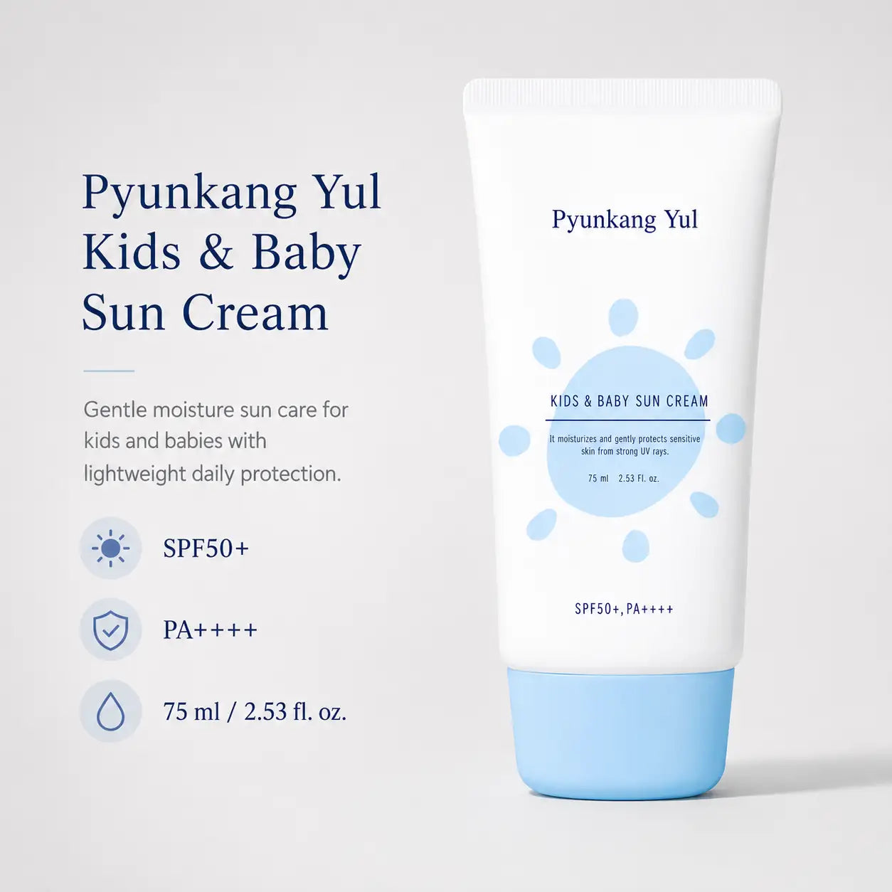 Pyunkang Yul Kids & Baby Sun Cream 75ml