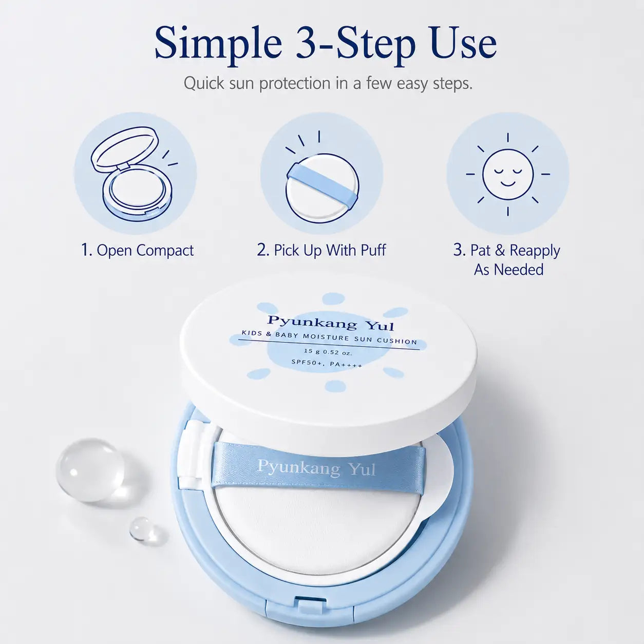 Pyunkang Yul Kids & Baby Moisture Sun Cushion 15g