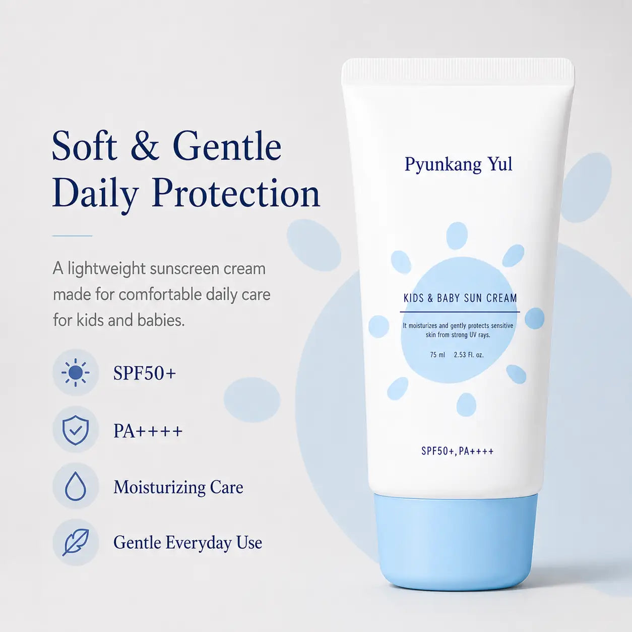 Pyunkang Yul Kids & Baby Sun Cream 75ml