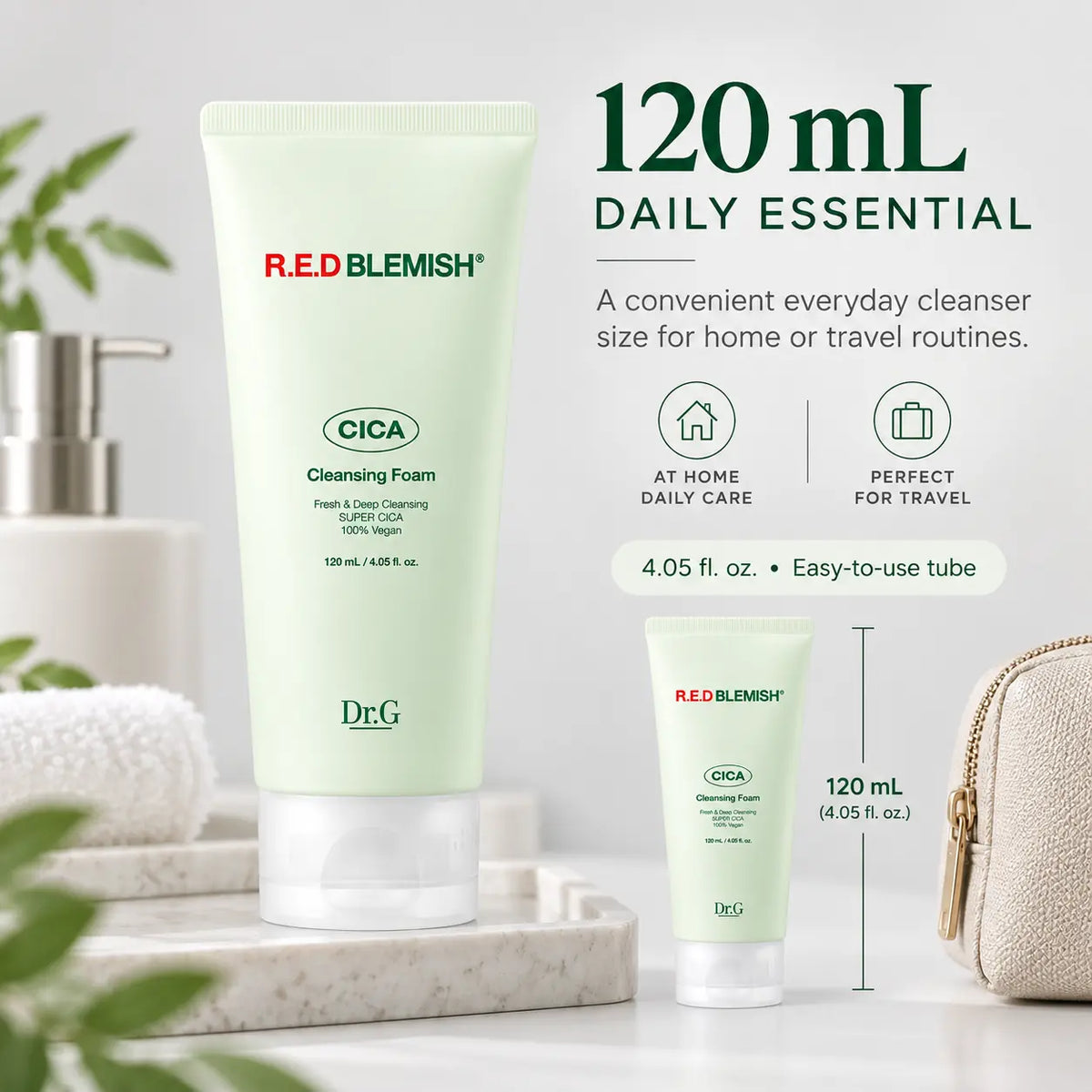 Dr.G Red Blemish Cica Cleansing Foam 120ml