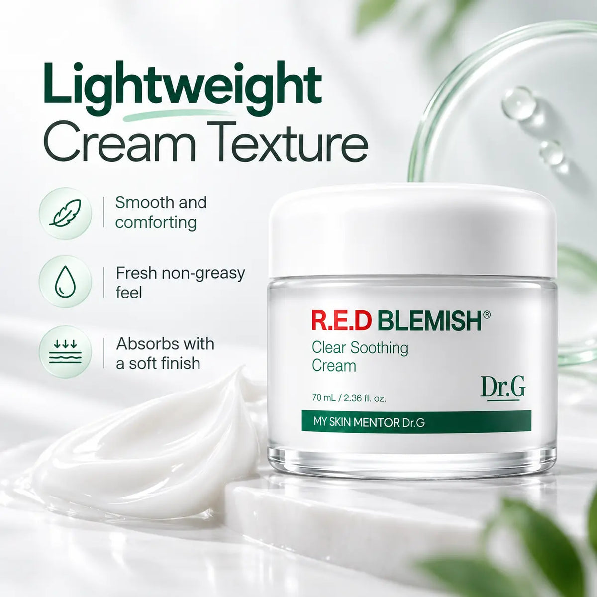 Dr.G Red Blemish Clear Soothing Cream 70ml