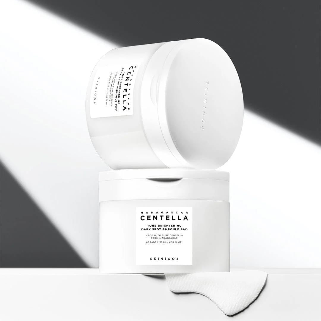 SKIN1004 Madagascar Centella Tone Brightening Dark Spot Ampoule Pad 60pads
