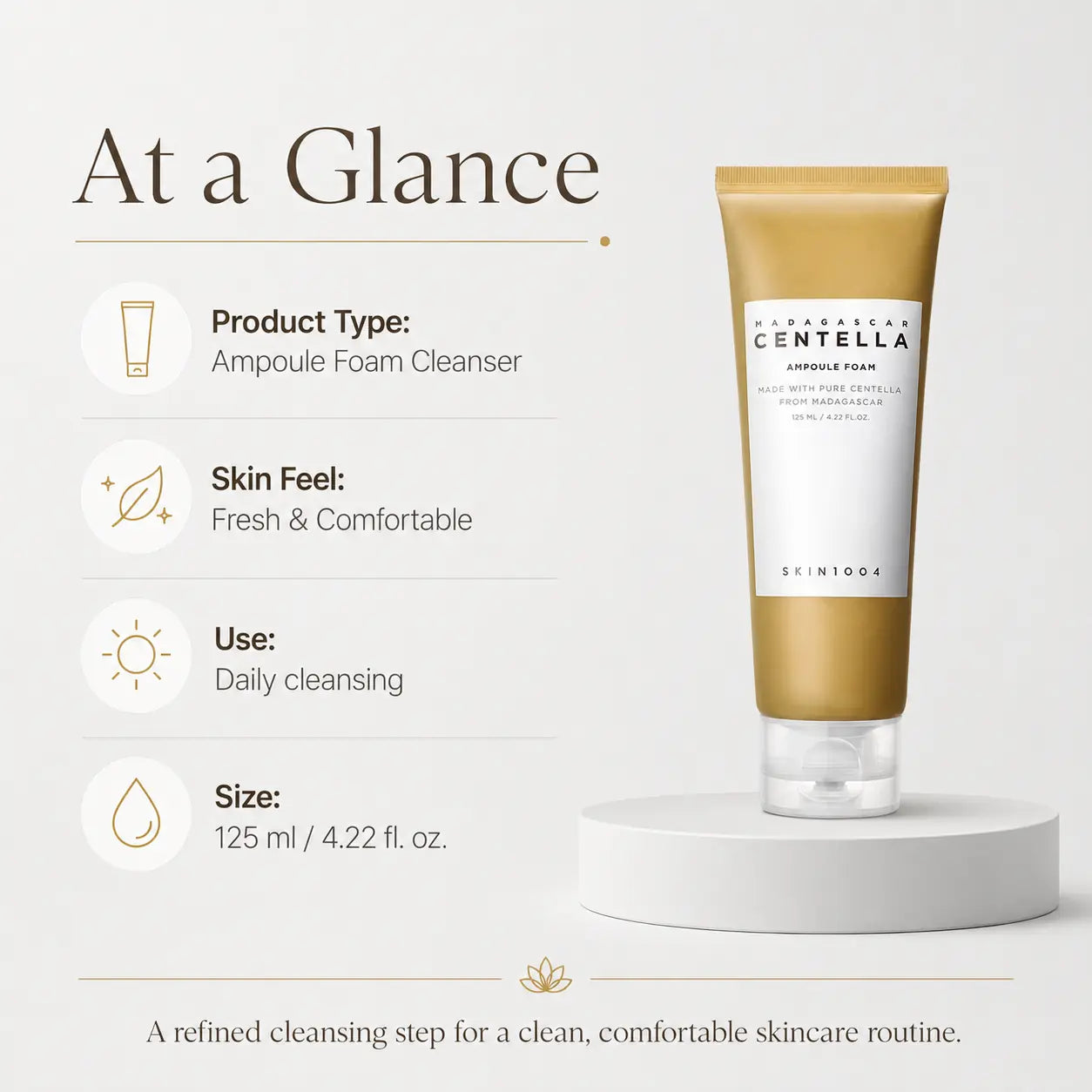SKIN1004 Madagascar Centella Ampoule Foam 125ml
