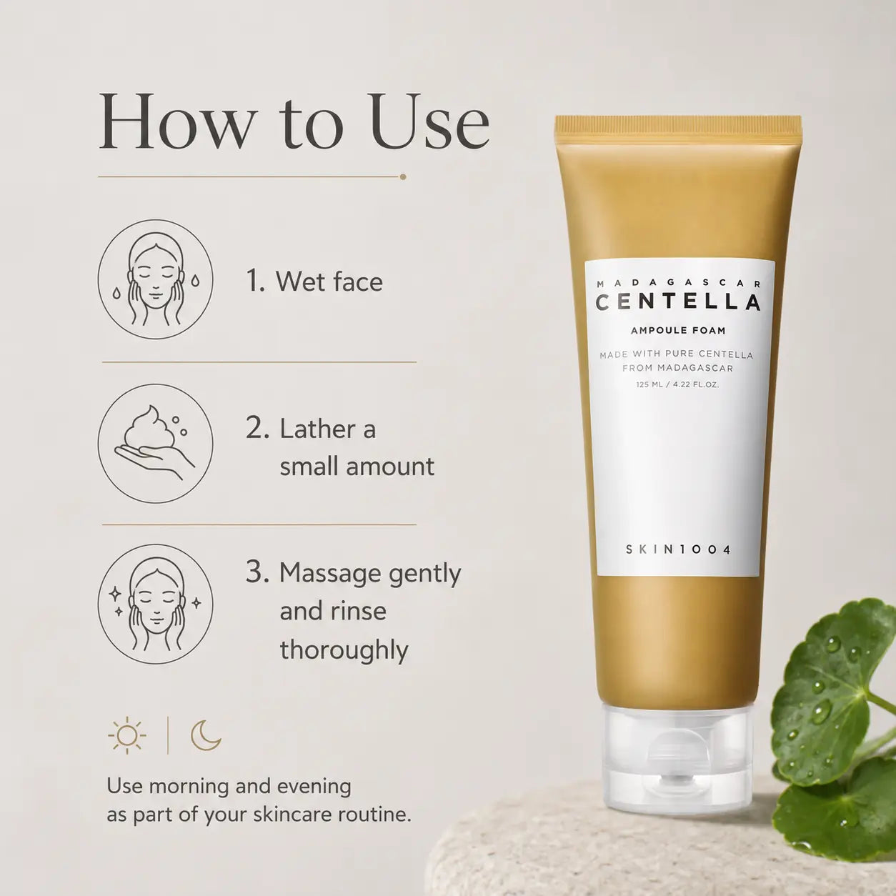 SKIN1004 Madagascar Centella Ampoule Foam 125ml