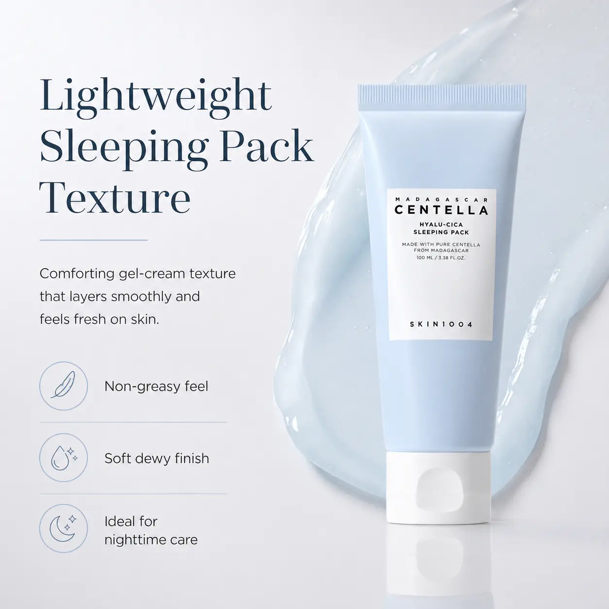 SKIN1004 Madagascar Centella Hyalu-Cica Sleeping Pack 100ml