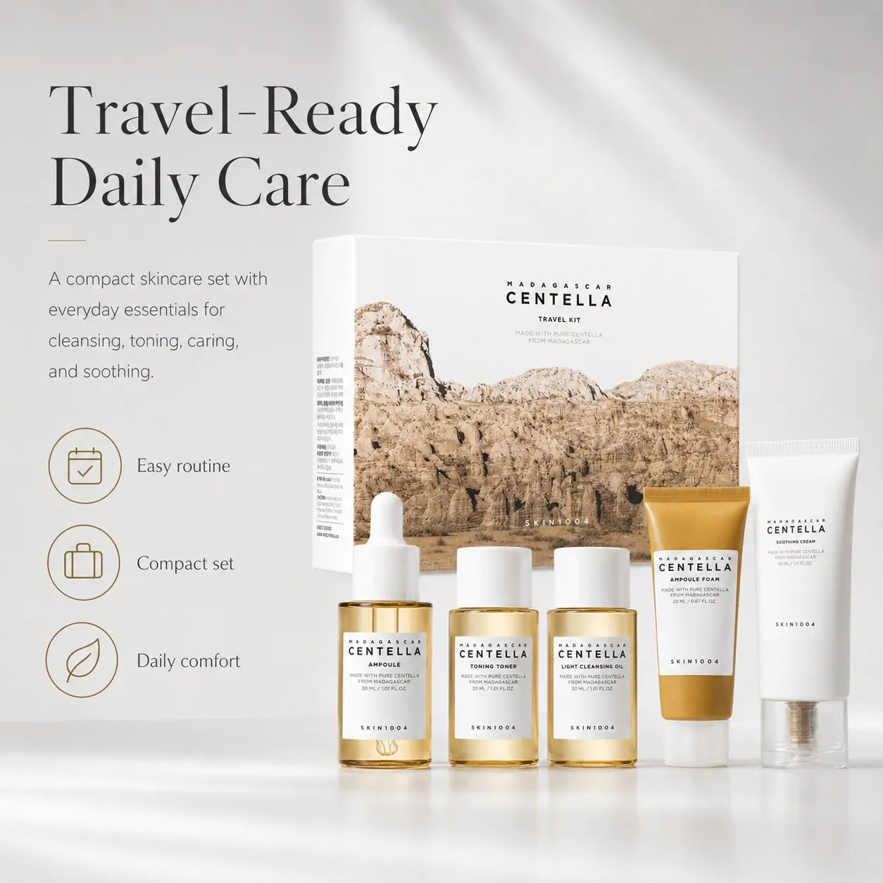 SKIN1004 Madagascar Centella Travel Kit Set