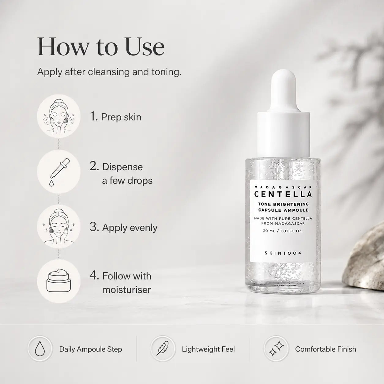 SKIN1004 Madagascar Centella Tone Brightening Capsule Ampoule 30ml