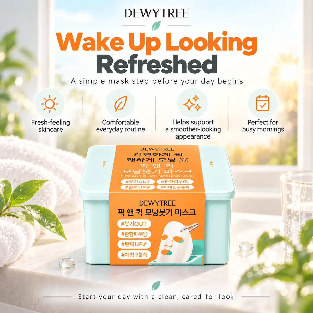 DEWYTREE Pick and Quick De Puff Morning Mask 30ea