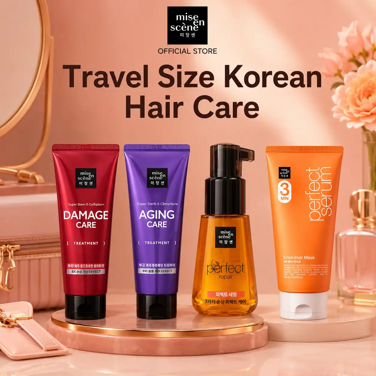 Travel Size Korean Hair Care