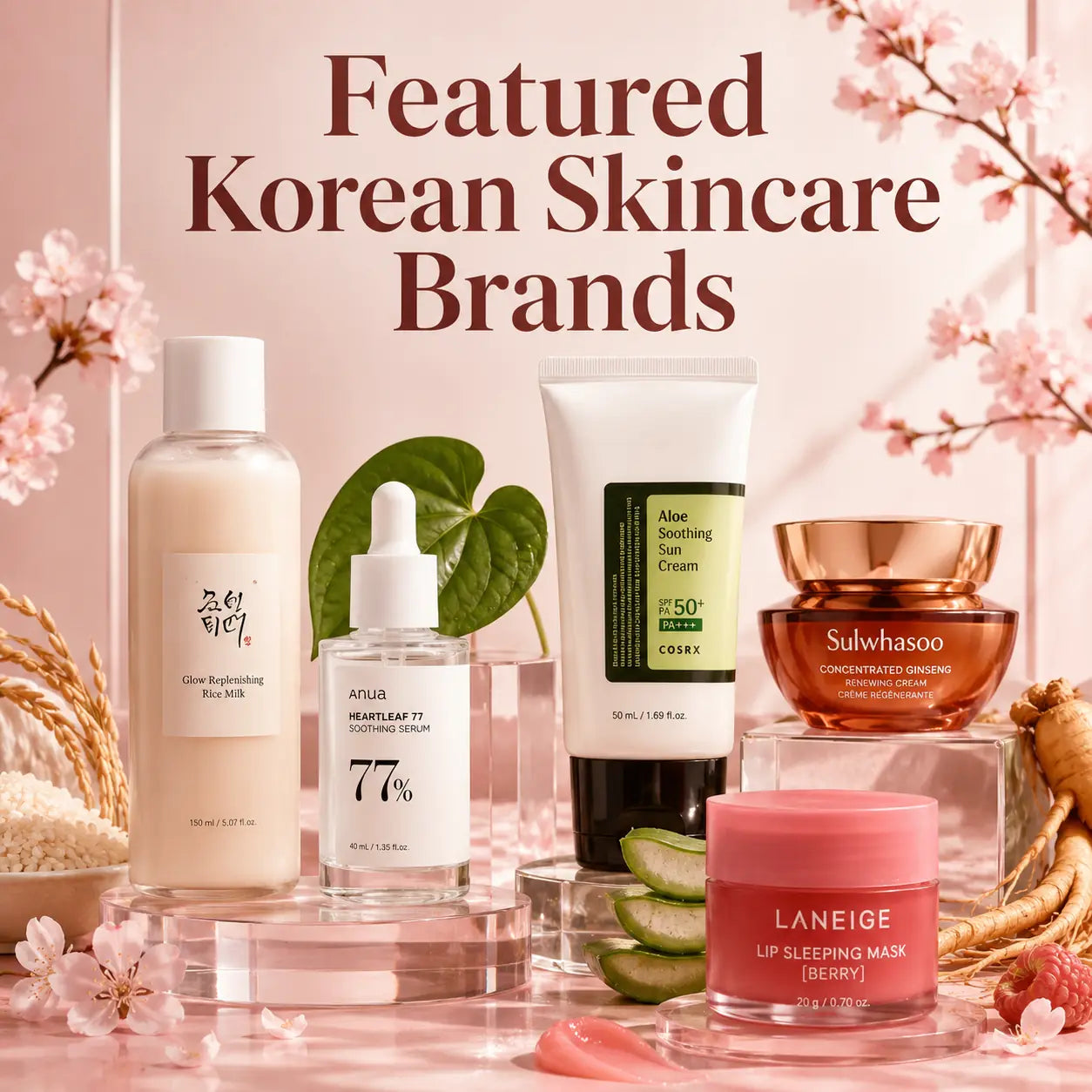 Featured Korean Skincare Brands