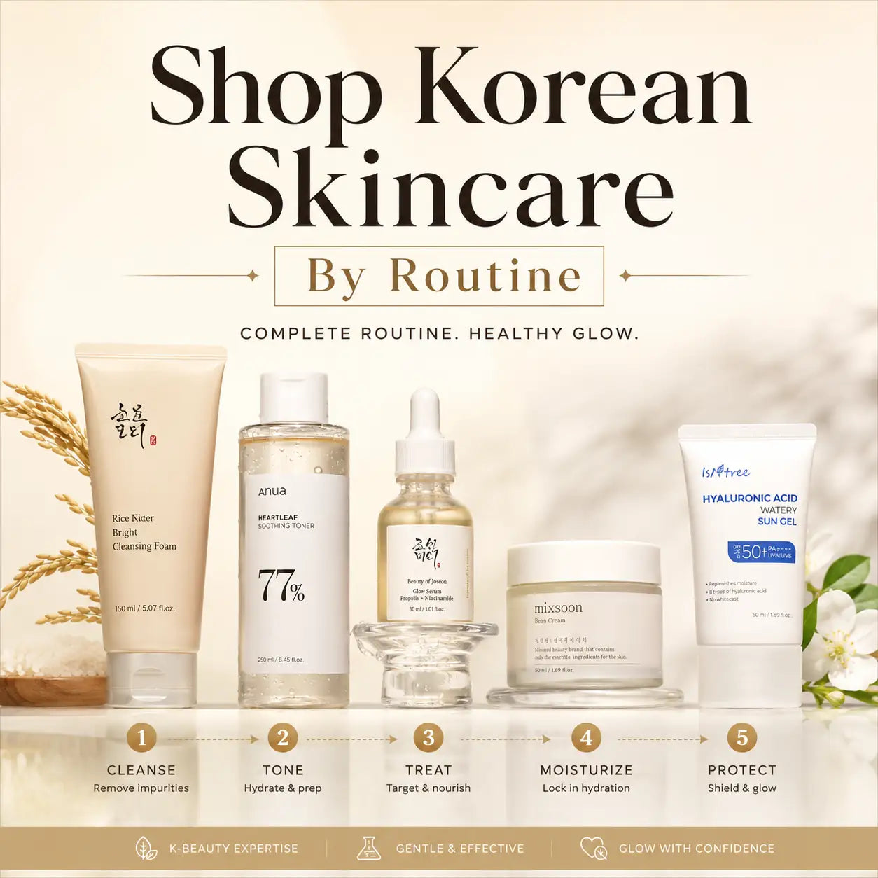 Shop Korean Skincare By Routine