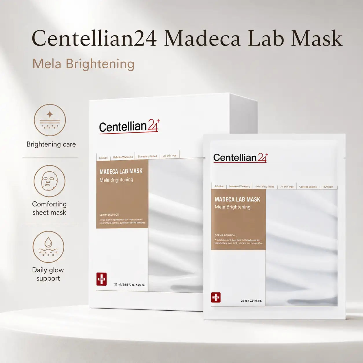 Centellian24 Madeca Lab Mask Mela Brightening 25ml 20pcs